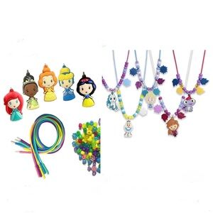 2 Disney Necklace Bead Sets